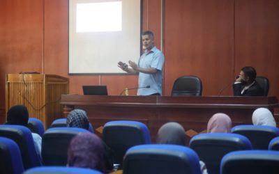 ورشة عمل عن الإرشادات اللازمة لملء التوصيف المقرري
