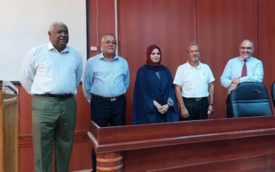 كلية العلوم تُجيز رسالة ماجستير حول البيئة الفسيولوجية لنبات الخروب