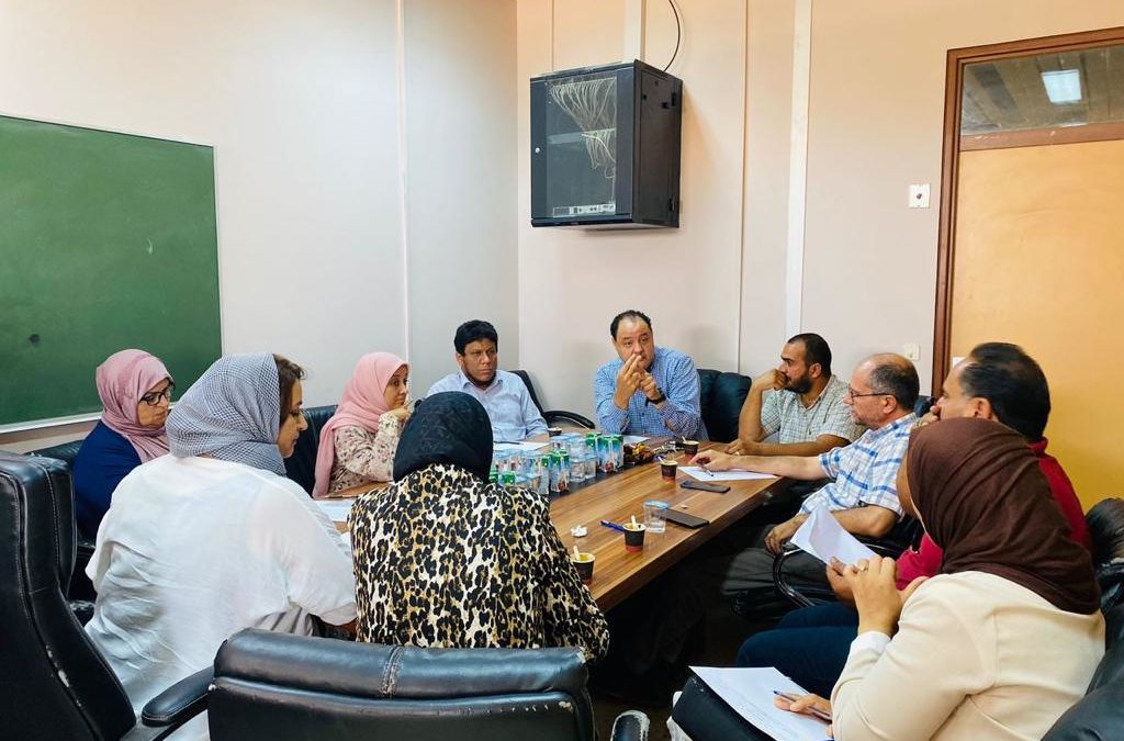“اجتماع كلية العلوم الطبية الحيوية بجامعة بنغازي يناقش العديد من البنود الأكاديمية المهمة”
