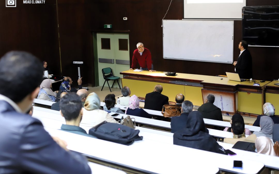 مناقشة رسالة ماجستير في التقييم البيولوجي في علم الكيمياء بجامعة بنغازي
