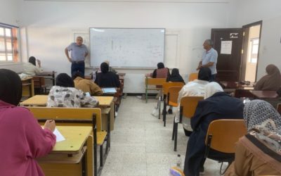 تواصل الامتحانات النهائية بكلية العلوم بجامعة بنغازي