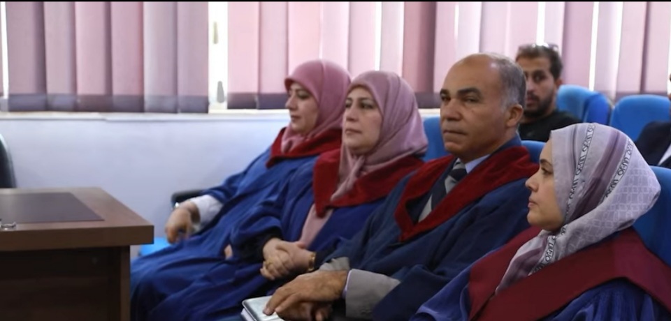 إجازة رسالة ماجستير حول تأثير إعصار دانيال على جودة المياه الجوفية في شمال شرق ليبيا