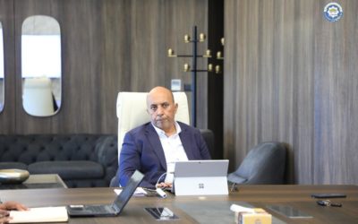 اللجنة التحضيرية للمؤتمر الخامس للكيمياء في تطبيقاتها تعقد اجتماعًا مع رئيس المؤتمر