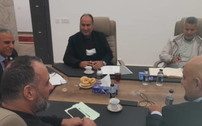 اجتماع تعاون بين قسم الفيزياء بجامعة بنغازي والمركز الليبي للاستشعار عن بعد وعلوم الفضاء